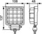 Werklamp Hella ValueFit 16-led 25W 80cm 12/24V
