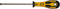 Werkplaats Platte schroevendraaier C.K Dextro T49110-100 Kopbreedte: 10 mm Koplengte: 200 mm