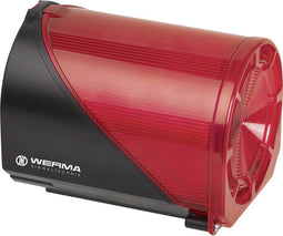 Werma Signaltechnik Combi-signaalgever 444.100.75 Rood 24 V/AC, 24 V/DC 110 dB