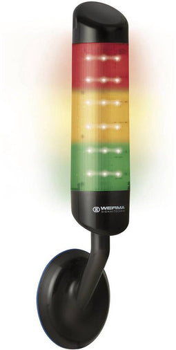 Werma Signaltechnik Combi-signaalgever 695.300.55 Rood, Geel, Groen 24 V/DC 85 dB