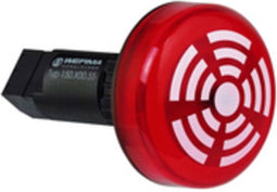 Werma Signaltechnik Combi-signaalgever LED 150.100.68 Rood Continulicht 230 V/AC 80 dB