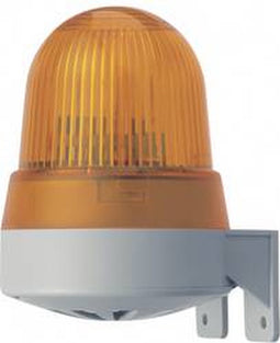 Werma Signaltechnik Combi-signaalgever LED 422.310.68 Geel Continulicht 230 V/AC 92 dB