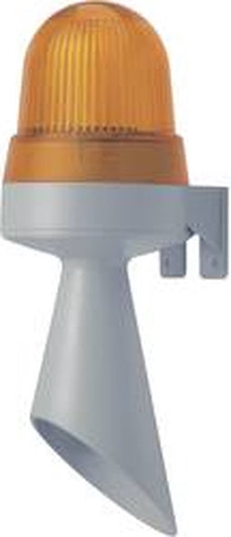Werma Signaltechnik Combi-signaalgever LED 424.120.75 Rood Continulicht 24 V/DC 98 dB