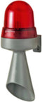 Werma Signaltechnik Combi-signaalgever LED 424.120.75 Rood Continulicht 24 V/DC 98 dB