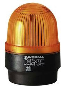 Werma Signaltechnik Signaallamp 202.300.68 202.300.68 Geel Flitslicht 230 V/AC