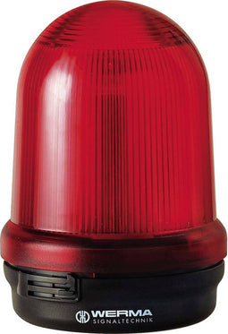Werma Signaltechnik Signaallamp 826.100.00 826.100.00 Rood Continulicht 12 V/AC, 12 V/DC, 24 V/AC, 24 V/DC, 48 V/AC, 48