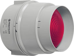Werma Signaltechnik Signaallamp 890.100.00 890.100.00 Rood Continulicht 12 V/AC, 12 V/DC, 24 V/AC, 24 V/DC, 48 V/AC, 48