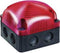 Werma Signaltechnik Signaallamp LED 853.110.60 853.110.60 Rood Flitslicht 230 V/AC