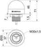 Werma Signaltechnik Signaallamp LED MC RGY 240.210.55 Rood, Geel, Groen Pulstoon