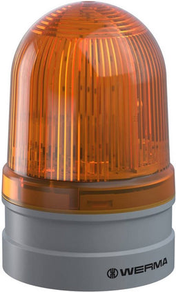 Werma Signaltechnik Signaallamp Midi TwinFLASH 12/24VAC/DC YE 261.320.70 Geel 12 V/DC