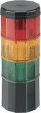 Werma Signaltechnik Signaalzuil 696.009.75 KombiSIGN 71 Rood, Geel, Groen 1 stuk(s)