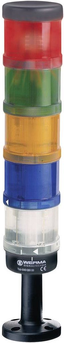 Werma Signaltechnik Signaalzuilelement 644.400.75 KombiSIGN 71 LED Wit 1 stuk(s)