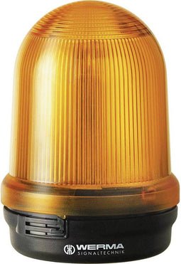 Werma Signaltechnik Zwaailicht LED 280.320.55 280.320.55 Geel Continulicht 24 V/DC