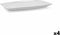 Serveerschaal Quid Gastro Keramisch Wit (30,5 x 19,5 x 2,5 cm) (Pack 4x)