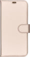 Accezz Hoesje Geschikt voor Samsung Galaxy A70 Hoesje Met Pasjeshouder - Accezz Wallet Softcase Bookcase - goud