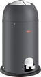 Wesco Kickmaster Junior Prullenbak - Pedaalemmer Wesco - 12 Liter - Matgrafiet