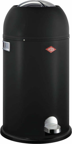 Wesco Kickmaster Pedaalemmer - 33 liter - Mat Zwart