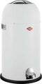 Wesco Kickmaster Pedaalemmer - 33 liter - Wit mat