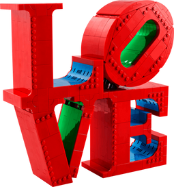 LEGO Art LOVE (31214) - Bouwpakket voor volwassenen - 791 stenen - 250mm x 250mm x 60mm