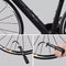 West Biking Minipomp - 7 Bar - compacte pomp - fiets pomp - ballen pomp - Presta/Schrader/Dunlop ventiel - inclusief naaldventiel - Zwart