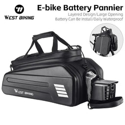 West Biking Plank Accu - Multifuctionele tas - 20L