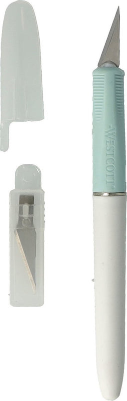 Westcott hobbymes - met beschermdop en 4 reserve mesjes in beschermhoes - AC-17863