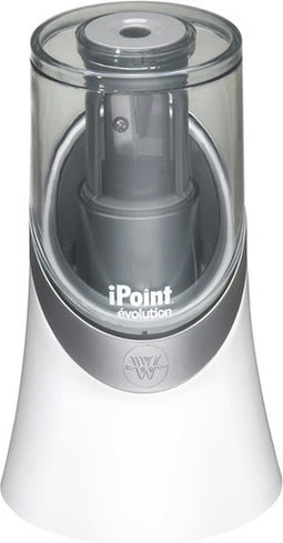 Westcott puntenslijper - iPOINT Evolution - elektrisch - exclusief batterijen - wit - AC-E55031