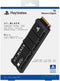 Western Digital Black SN850P - Interne SSD met Heatsink - NVMe M.2 - PCIe 4.0 - Geschikt voor Playstation 5 - 4 TB