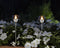 Westfalia 2in1 Solar Flicker Lights, amber, set van 2