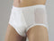 Westfalia Heren slip met mesh, wit, maat 10