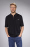 Westfalia Poloshirt heren met ritssluiting zwart maat XL
