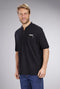 Westfalia Poloshirt heren met ritssluiting zwart maat XL