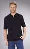 Westfalia Poloshirt heren met ritssluiting zwart maat XL