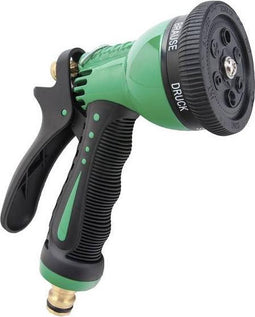 Westfalia Wasserwelten Tuin handdouche, aluminium, 6-voudig, MS plug, groen
