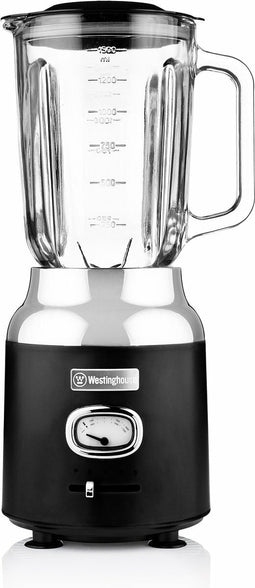 Westinghouse Retro Blender - Smoothie Maker Zwart