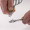 Westmark Dubbele bak-/grilltang, lengte: 27,5 cm, gegoten aluminium, Duetto, zilver, 21102260