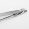 Westmark Dubbele bak-/grilltang, lengte: 27,5 cm, gegoten aluminium, Duetto, zilver, 21102260