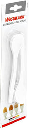 Westmark Eierlepels 14.5 cm 6 Stuks Wit