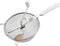 Westmark Passeerzeef, diameter: 20 cm, roestvrij staal/kunststof, Standard, zilver/wit, 11972270