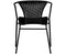 Weston Stoel Outdoor Zwart - WOOOD Exclusive