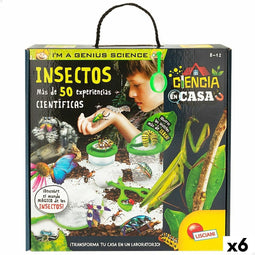 Wetenschapsspel Lisciani Insectos ES (6 Stuks)