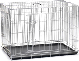 Karlie Hondenbench met 2 deuren 107,5x70,5x76,5 cm zilverkleurig