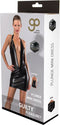 Wetlook minijurkje met diep decolleté Guilty Pleasure - - S