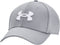 Under Armour blitzing pet in de kleur grijs.
