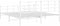 vidaXL - Bedframe - met - hoofd- - en - voeteneinde - metaal - wit - 180x200 - cm