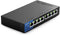 Linksys LGS108 - Netwerk Switch - 8x Gigabit Ethernet-poorten - Compacte metalen behuizing