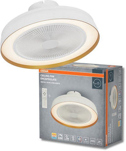 OSRAM HOMELIGHTING Compact 480 - Plafondventilator - LED verlichting en ventilatie - Wit