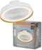 OSRAM HOMELIGHTING Compact 480 - Plafondventilator - LED verlichting en ventilatie - Wit