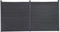 vidaXL - Schuttingpaneelset - 353x186 - cm - HKC - grijs