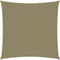vidaXL - Zonnescherm - vierkant - 6x6 - m - oxford - stof - beige